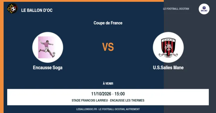 Encausse–Salies-Mane : un derby commingeois pour une place au sixième tour